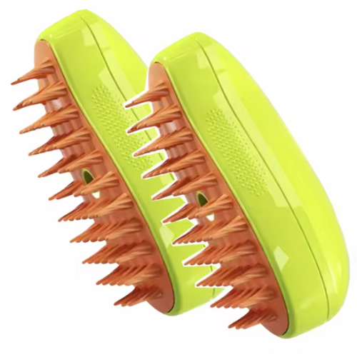 Cepillo vaporizador atrapa pelos