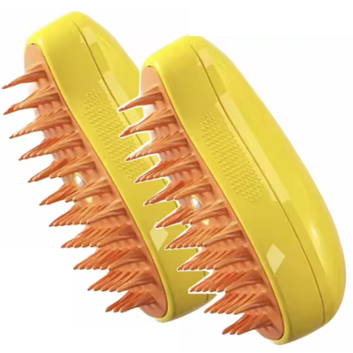 Cepillo vaporizador atrapa pelos