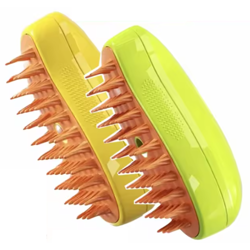 Cepillo vaporizador atrapa pelos